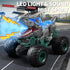 Bennol 2.4GHz Dinosaur Remote Control Car Toys for Kids Boys 4-12, RC Car with Light, Sound, Spray for Indoor Outdoor