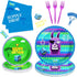 64Pcs Video Games Llama Party Tableware Supplies, 32 Plates, 16 Forks, 16 Napkins, Birthday Decorations
