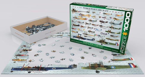 EuroGraphics World War I Aircraft: 1000 Piece Puzzle (6000-0087)