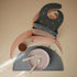 mushie Silicone Baby Bib, Adjustable Fit Waterproof Bibs (Powder Pink Confetti)