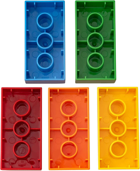 Big Building Blocks for Kids - STEM Toy, Classic Large Bricks, Compatible with All Major Brands, 50 Pieces
