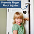 Wittle Baby Proofing Door Stopper, 4pk, Soft EVA Foam Finger Pinch Guard, Prevents Injuries, White
