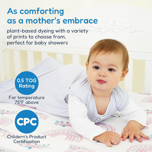 6-12-15 3-Pack,Stretchy,Buttery 2-Way 0.5 TotAha Sleep Sack Months Soft Swaddle Transition Sleeping Bag,Light Baby