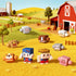 Set 3+ GobiDex Magnetic Farm Figures with Animals & People, Portable Tin Box for Role Play & STEM Education, Travel Toy