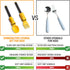 Dinneractive Utensil Set for Kids, Yellow Firefighter Themed Fork and Spoon, 2-Piece Set