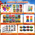 168Pcs Set BenLouis Monster Truck Party Favors Truck Car Theme Coloring Books Crayons Sticker Bulk for Kids Racing