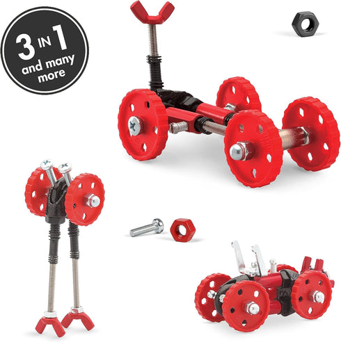 Vehicle Stem Building Toys - Educational Build Your Own Robot Toy for Kids Age 6+ - FormulaBit