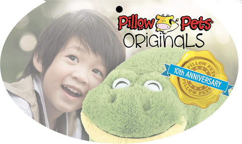 Pillow Pets Friendly Frog 18" Plush Toy, Green Stuffed Animal