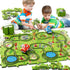 Bennol 56 Jigsaw Puzzle Race Track Car Set, Toddler Toys for Boys Age 2-5, Gifts for Kids