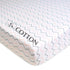 American Baby Company 100% Natural Cotton Fitted Crib Sheet, 52" x 28", Pink Zigzag, Hypoallergenic