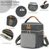 Pack 6 9 Double Layer Breastmilk Cooler Bag with Ice Insulated Travel Bag for Baby Bottle Breast Milk Storage & Feeding