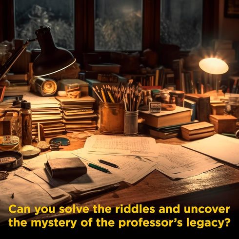 EXIT: The Professor's Last Riddle - Escape Room, Brainteasers, Mystery Solving, Kosmos Game