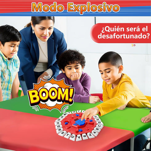 2 35 Resflycheng Juego de Mesa en Espaol con Pantalla Digital y Modos de Juego, Tarjetas Doble Cara, Ideal para Fiestas