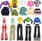 BARWA 10 Sets Doll Clothes for 11 inch Monster Girl Doll Fashion