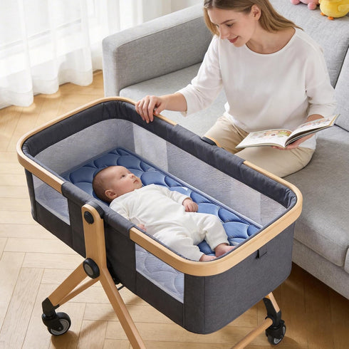 32x 18 inches- Baby Bassinet Mattress Firm Support and Comfort Premium Foam,Noiseless and Odorless,Hypoallergenic Small