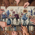 PICKFORU 1000 Retro Wildflowers Puzzles for Adults Pieces, Christian Jesus Floral Book Pages Religious Jigsaw Puzzle