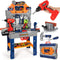 TooyBing Kids Tool Bench Set with Electric Drill and Realistic Tools, Construction