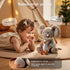 TUMAMA Elephant Stuffed Animal Toys, Interactive Singing Talking Plush Elephant and Bird Toy, Baby Animated Animals