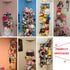 Kids Stuffed Animal Storage Organizer - Adjustable Length Wall Plush Holder for Nursery Playroom Bedroom (White)