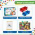 STEM Engine 100 Set Pc Magnetic Tiles Building Blocks for Kids Educational Magnet Toys for Preschool Learning, Creative