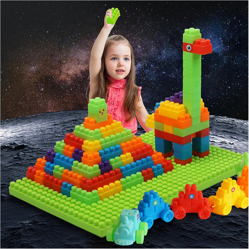 LOGBAY 2025 Latest 177 PCS Large Building Blocks for Toddlers Ages 3+, Big