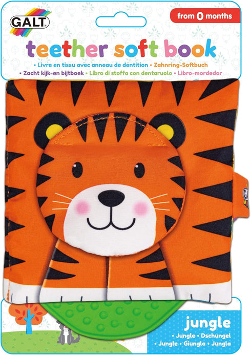 Galt Toys Jungle Teether Soft Book