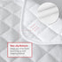 3 Pack 13"x 26" Diaper Changing Pad Liner Non-Slip, Waterproof Terry Mat Changing Pad Cover Liner, Quilted Absorbent