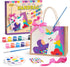 Drama Planet Painting Kit, Paint Your Own Handbag, Arts and Crafts for Girls, DIY Personalized Handbag Gifts