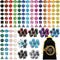 CiaraQ DND Dice Set - 26 x 7 (182pcs) Polyhedral Dice for