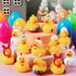 12 JOYIN Pcs Filled Easter Eggs with Rubber Duck, Eggs Hunt, Basket Stuffers Filler for Kids Party Favor, Classroom