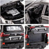 BDTCTK 1/32 Lexus LX570 Off-Road Luxury SUV Model Car, Zinc Alloy Pull Back Toy with Sound and Light (Black)