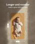 2 Pack 30" 17" Vegan Leather Baby Changing Mat, Large x Waterproof Foldable Diaper Mat, Wipe-Clean Portable Changing