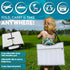 Blue/Gray Kenley Kids Travel Activity Tray for Car Seats