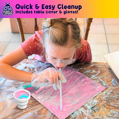 8-12, 6 7 8 9 10 11 12 8-12, Paint Pouring Art Kids Painting Kit - Art and Crafts for Kids Ages Gifts for Year Old Boys