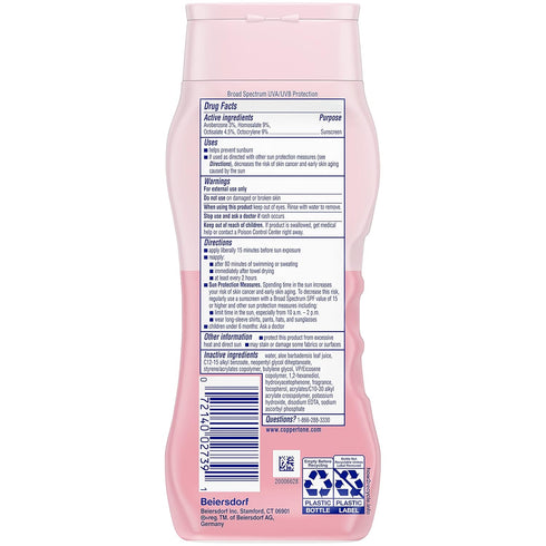 50, Recommended, 8 Oz Coppertone WaterBabies Baby Sunscreen Lotion SPF Hypoallergenic Sunscreen for Babies, Water