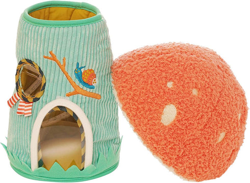 Manhattan Toy Plush Fill & Spill Toadstool Cottage Baby and Toddler Activity Toy