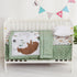 lasoftan 3 Set, Set Set Piece Baby Crib Bedding Infant Nursery Bed Decor with Quilt + Fitted Crib Sheet + Skirt, Baby