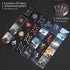 WJPC Warrior Gold Waterproof Playing Cards with Gift Box, Deck of Poker Cards for Indoor Outdoor Party Game