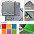 QCFDLCX 6 1000 Folding Puzzle Board with Sorting Trays and Felt Mat,for Storage and Saver, Non-Slip Surface,for Puzzle