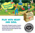 Peaceable Kingdom Race to the Treasure! Cooperative Path Building Game for 2 to 4 Kids, Ages 5+