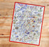 1000 Piece Jigsaw Puzzle - Comical Map of Scotland Artwork by Tim Bulmer - Colorful 66cm X 50cm Funny Jigsaw Puzzles