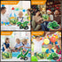 5 1 6-12 Set 2.4GHz Programmable 6 7 8 9 10 11 12 in Dinosaur Toy for Years Old Kids Boys, Robot Dino Building with APP
