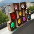 16PCS Acrylic Wooden Gem Blocks, Sparkling Colorful Wooden Stacking Toys, Montessori Educational Wooden Toys