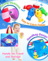 1 1 2 12-18 1-3 Montessori Toys for Year Old, Toddler Fishing Game with Stacking Cups, Learning Educational Toys