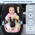 COOLBEBE 2 Pack Piddle Pads Car Seat Protector for Potty Training, Dry Waterproof Car Seat Liner Toilet Training