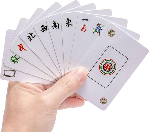 Yellow Mountain Imports Mahjong Playing Cards - 144 Card Set - Chinese Traditional