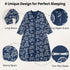12-18 100% 2-Way 2 Pack 0.5 Unnivoll Baby Sleep Sack Months Cotton Long Sleeve Wearable Blanket Baby Sleep Bag