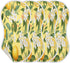 Bulletgxll Set 4, Lemon Flower Unisex Baby Burp Cloths of Soft Absorbent Organic Cotton Muslin Burping Cloths