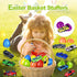 12Pack Prefilled Easter Eggs with Toys Inside, Easter Egg with Die-cast Racing Cars for Kids Basket Stuffers, Hunting