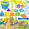 TOY Life Beach Toys for Kids Ages 4-8, Sand Castle Building Kit for Toddlers and Kids